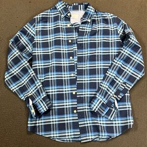 Gap men’s plaid flannel long sleeve button down